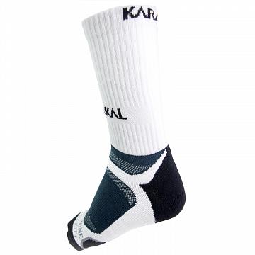 Karakal X4+ Mid Calf Technical Socks 1P White / Black